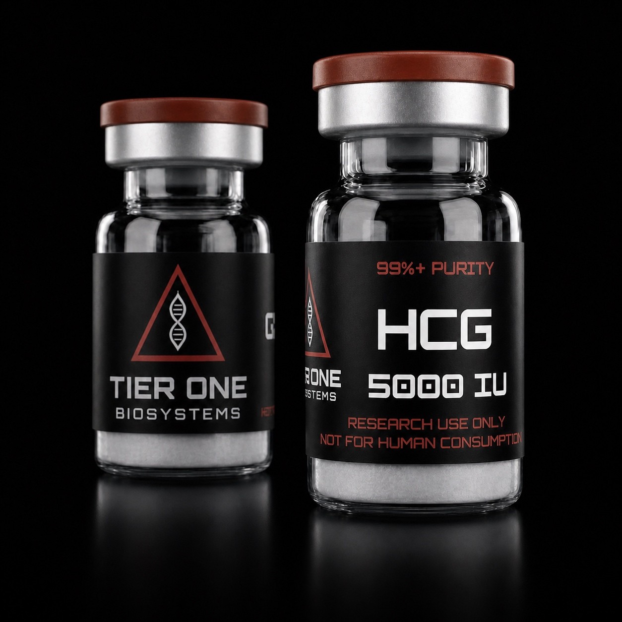 Tier One BioSystems HCG 5000 IU research vial