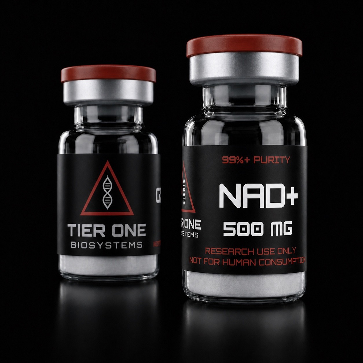Tier One BioSystems NAD+ 500 mg research vial